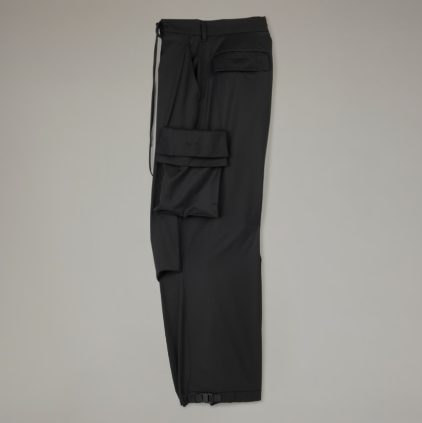 【 Y-3 W REF WO CRG PN 口袋工裝長褲 - 黑 】