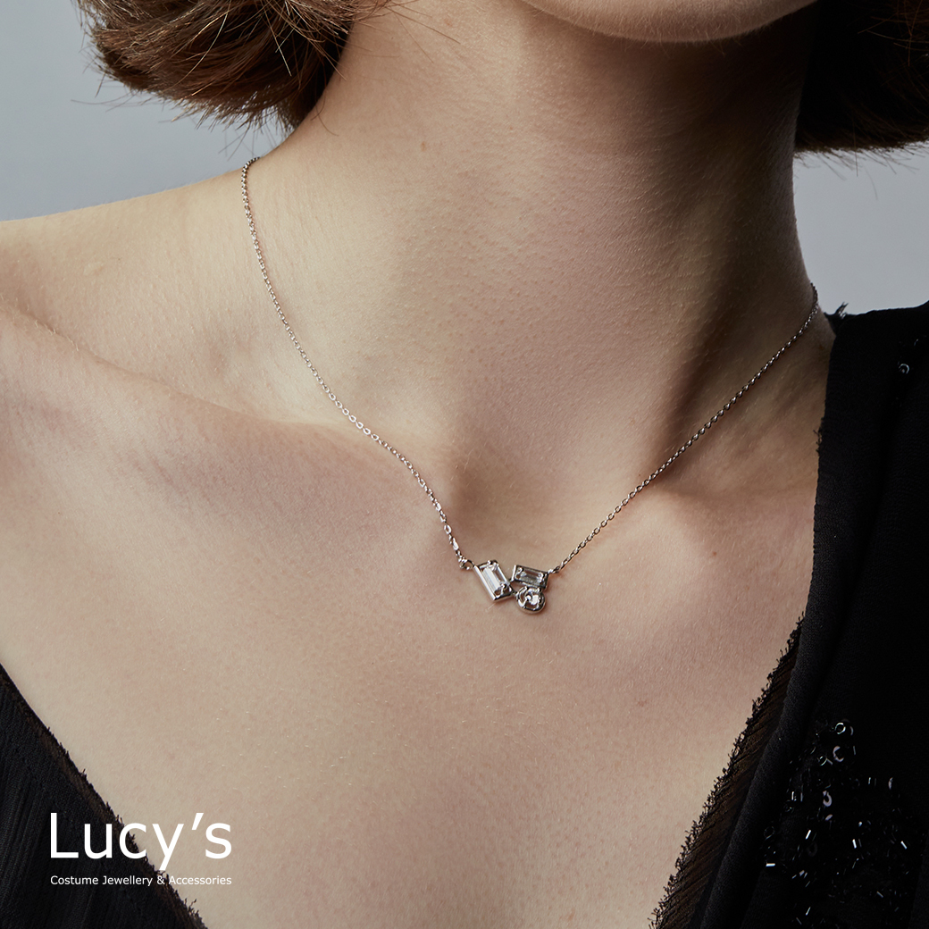 925純銀 光耀幾何 項鍊 (二色) (118562/118563)