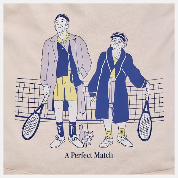 NEW BALANCE 帆布包 NB 運動風 塗鴉 托特包 包包 LAB51503GYM