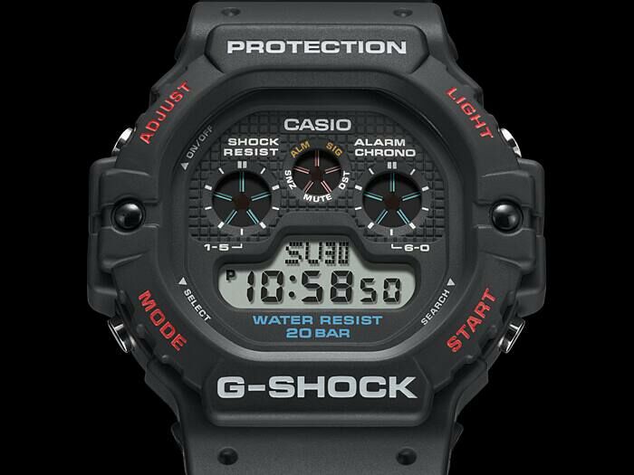 Casio G-Shock DW-5900-1 手錶 (香港行貨)