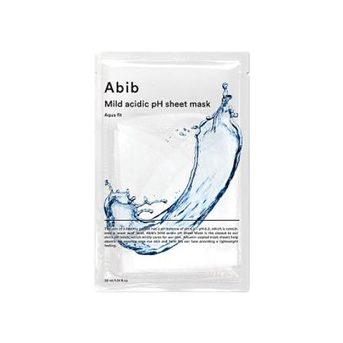 MILD ACIDIC pH SHEET MASK AQUA FIT 30ml x10ea (8809030733375)