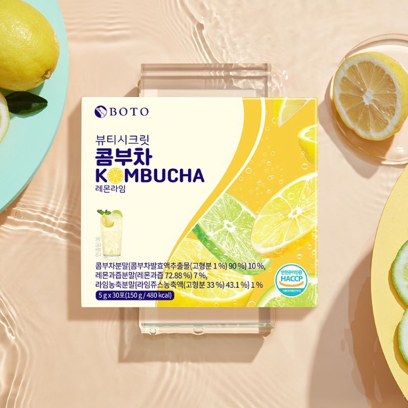 KUMBUCHA Korean Tea 5g x 30 - LEMON LIME 