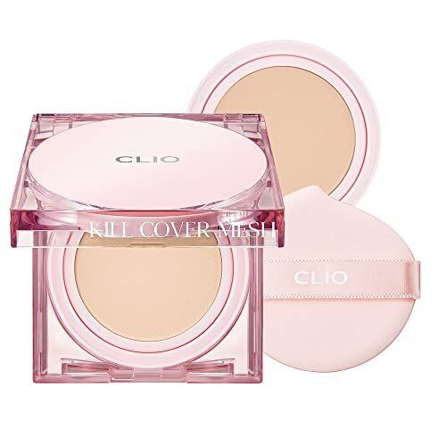 【15g + REFILL15g】 Clio Kill Cover Mesh Glow Cushion 02 Lingerie SPF50+8809862283482