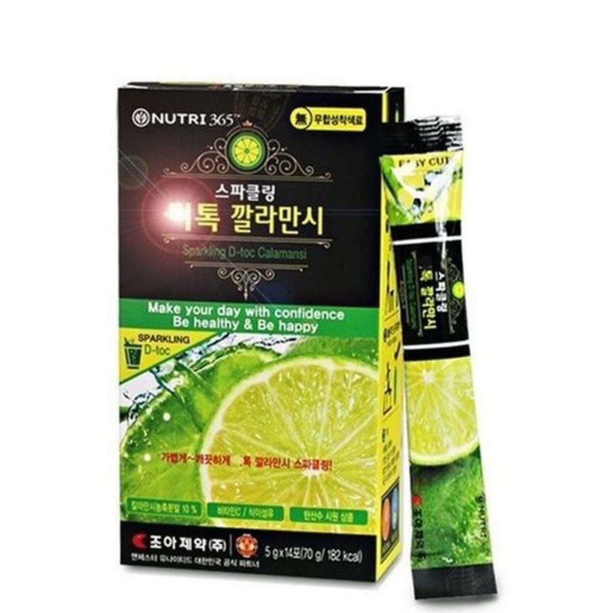 Nutri365 Sparking tok-tok Calamansi ( 1 box 14 pcs ) 