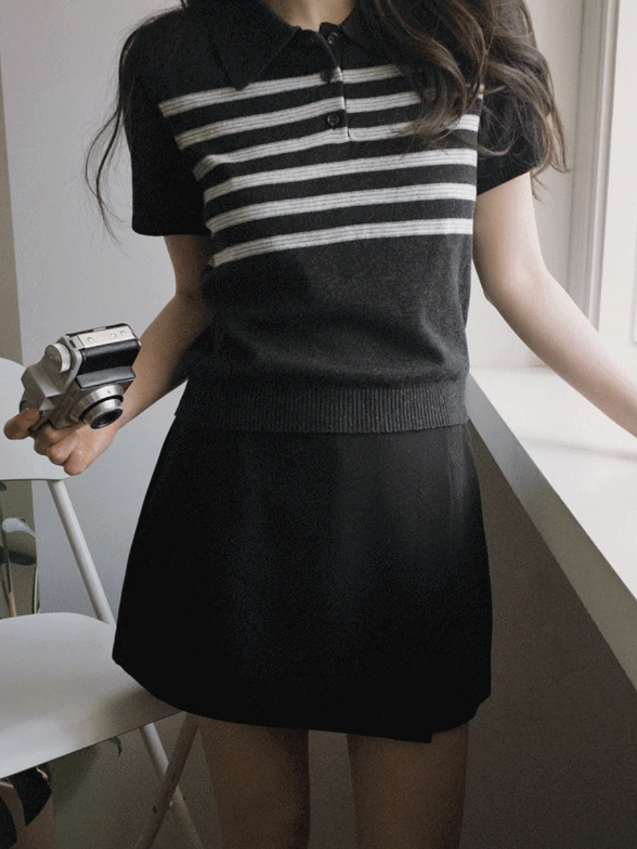 預訂｜SLOWAND #SLOWMADE 百搭挺身半裙褲 (2 Color)