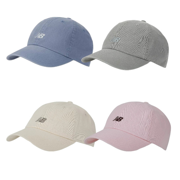 NEW BALANCE 帽子 NB 霧藍 粉 灰 米白 刺繡LOGO 老帽 休閒 LAH51004-
