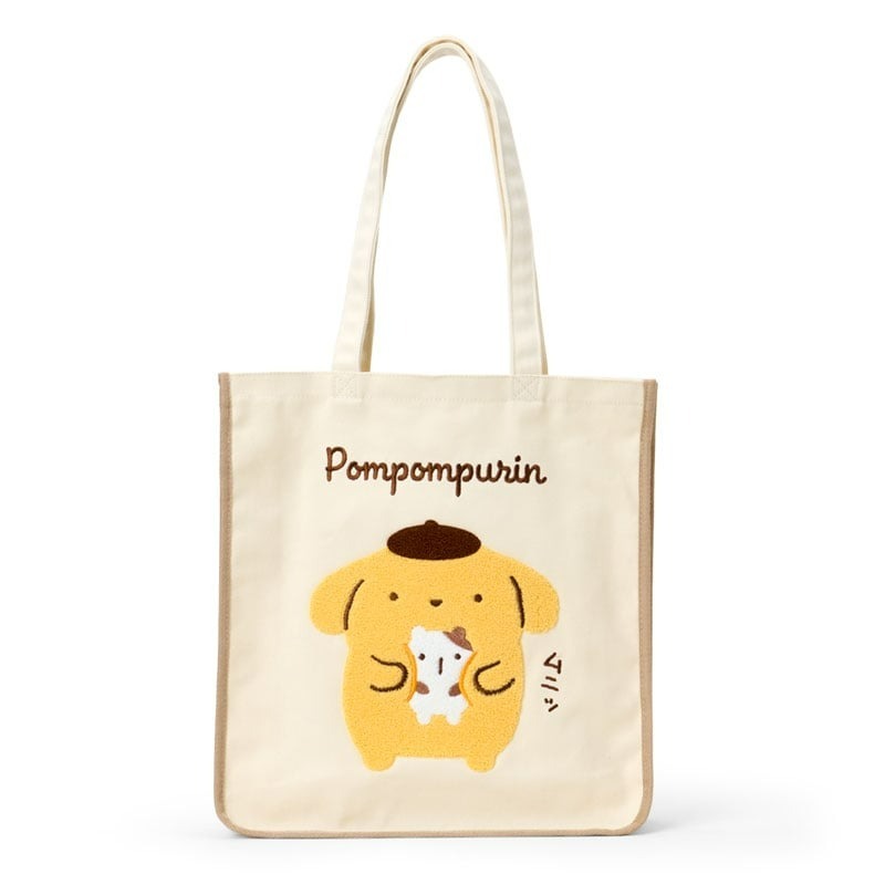 日本 Sanrio Pom Pom Purin 布甸狗 放鬆時刻系列 - 手提袋