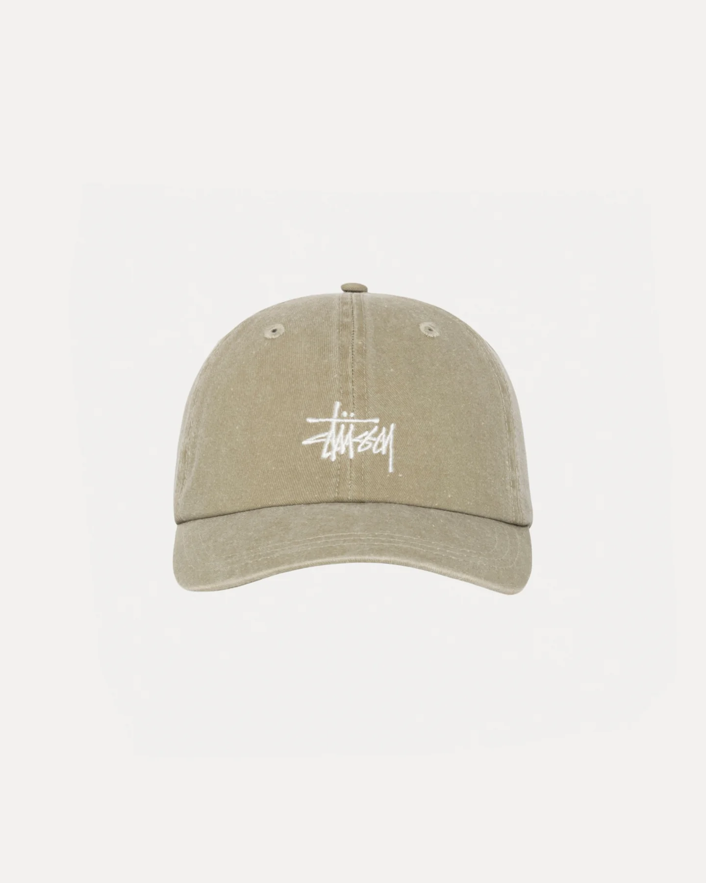 Stussy Basic Washed Low Pro Cap - Tan