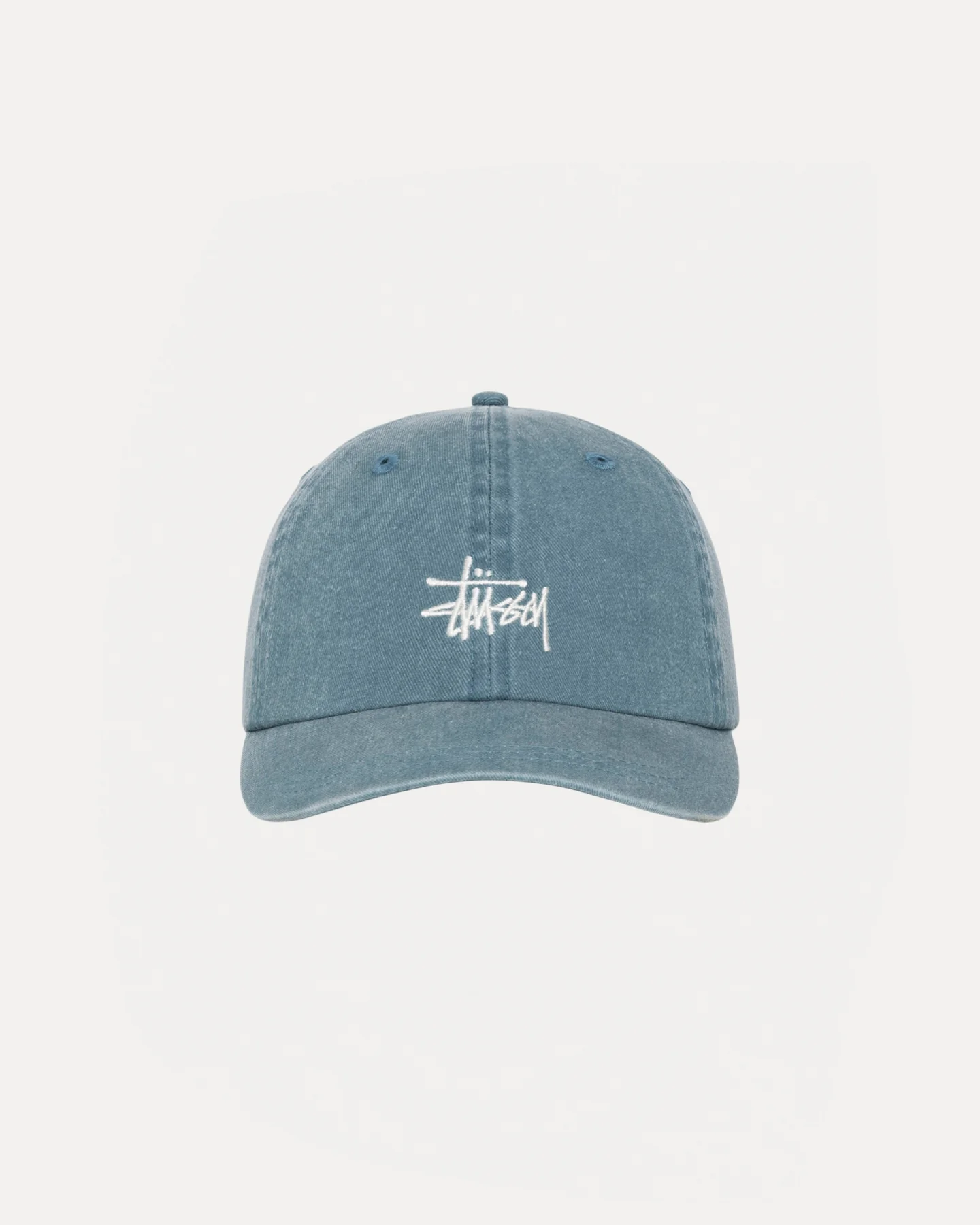 Stussy Basic Washed Low Pro Cap - Blue