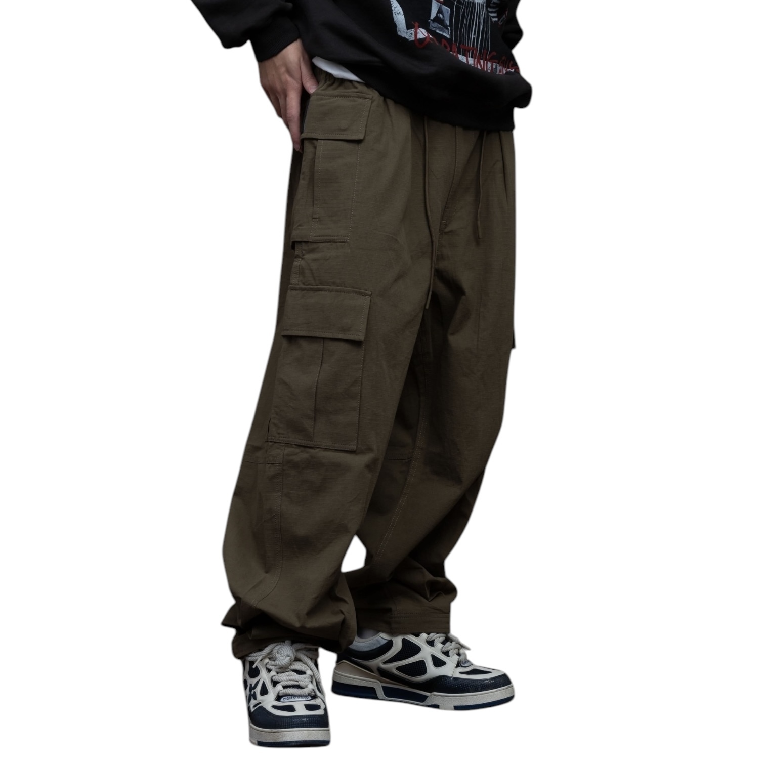 KILLASYSTEM 25S/S POCKET CARGO PANTS 軍綠色
