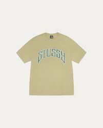 Stussy Arched Tee Pigment Dyed Tee - ELM