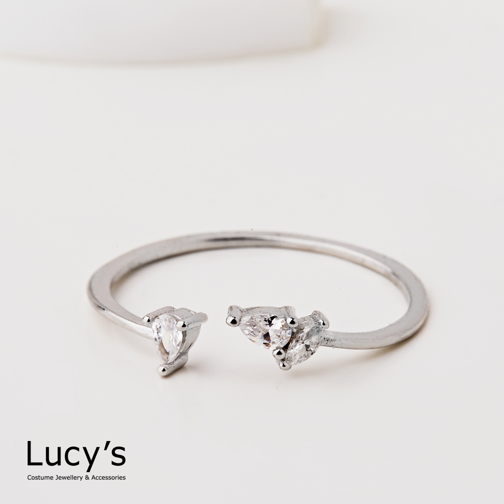 925純銀 冰鑽 戒指 (120729/120730)