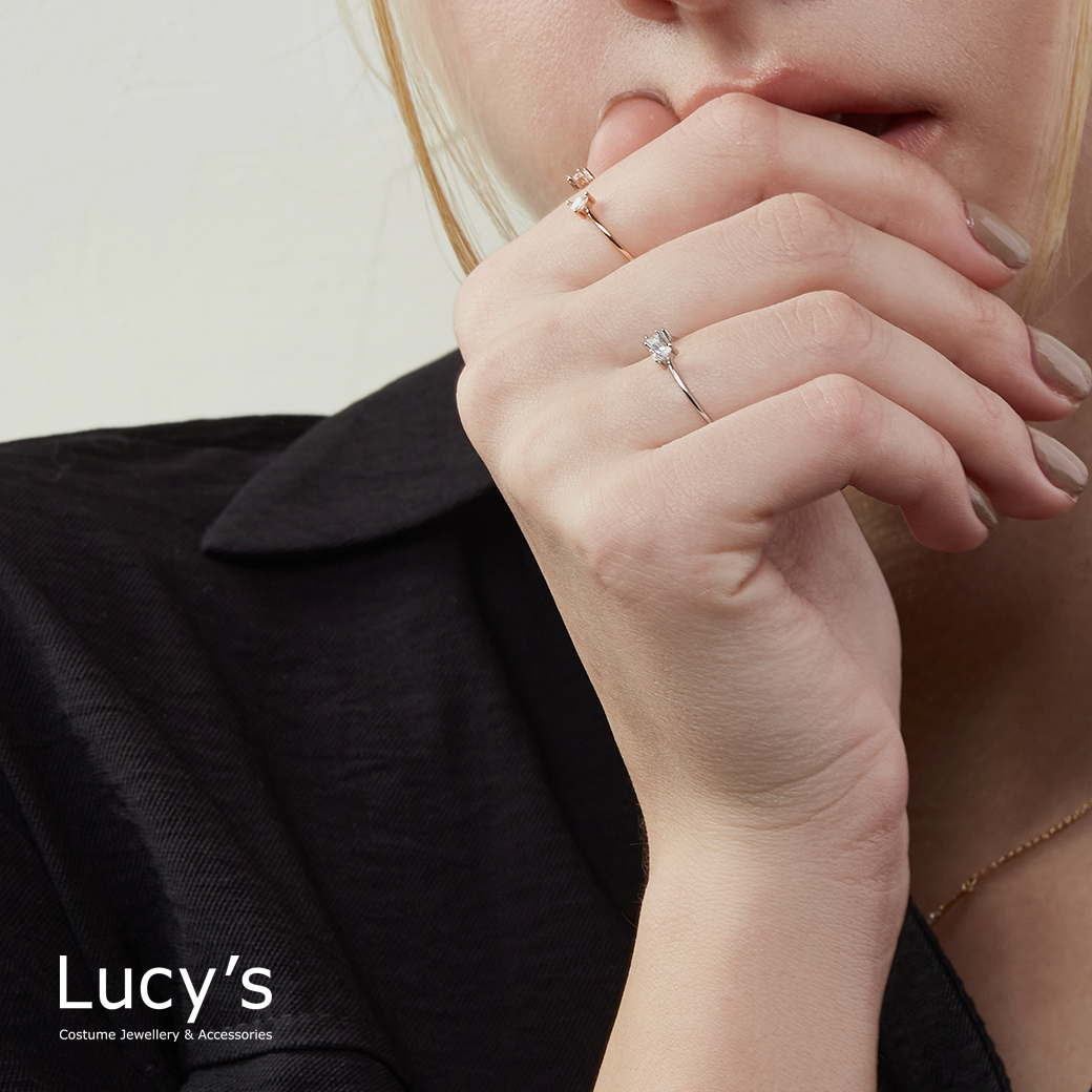 925純銀 冰鑽 戒指 (120729/120730)