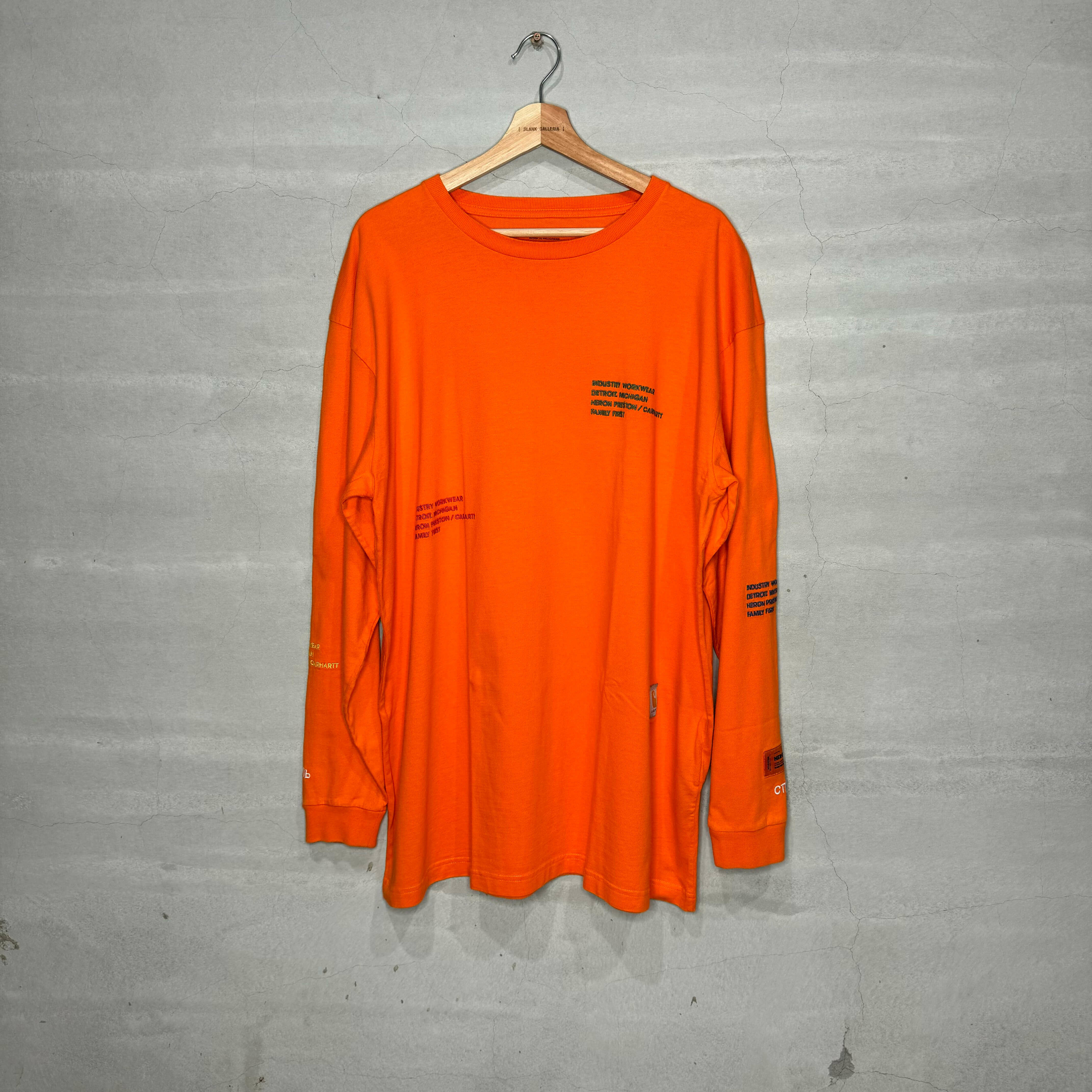 (二手) Heron Preston x Carhartt WIP LS Tee