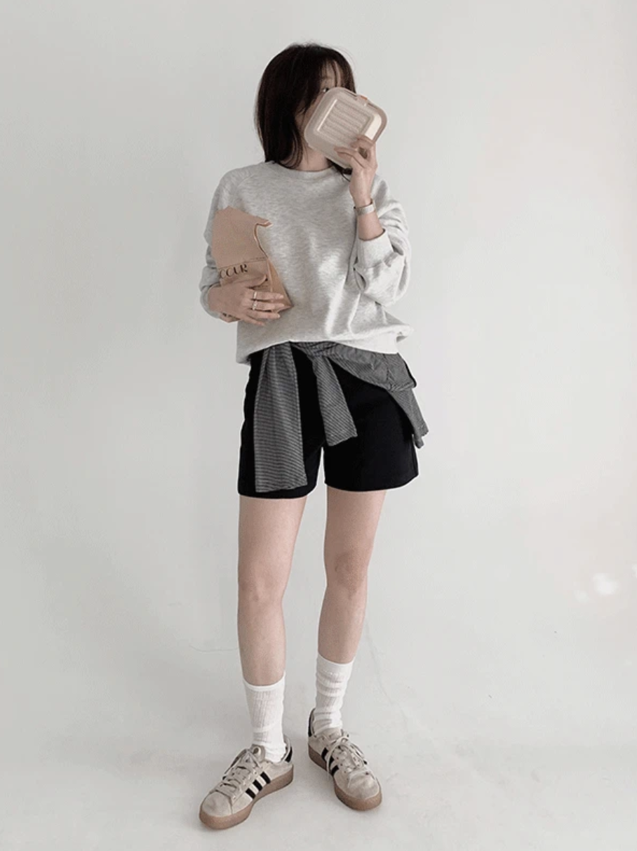 預訂｜SLOWAND #SLOWMADE 半長運動感西裝褲 (2 Color)