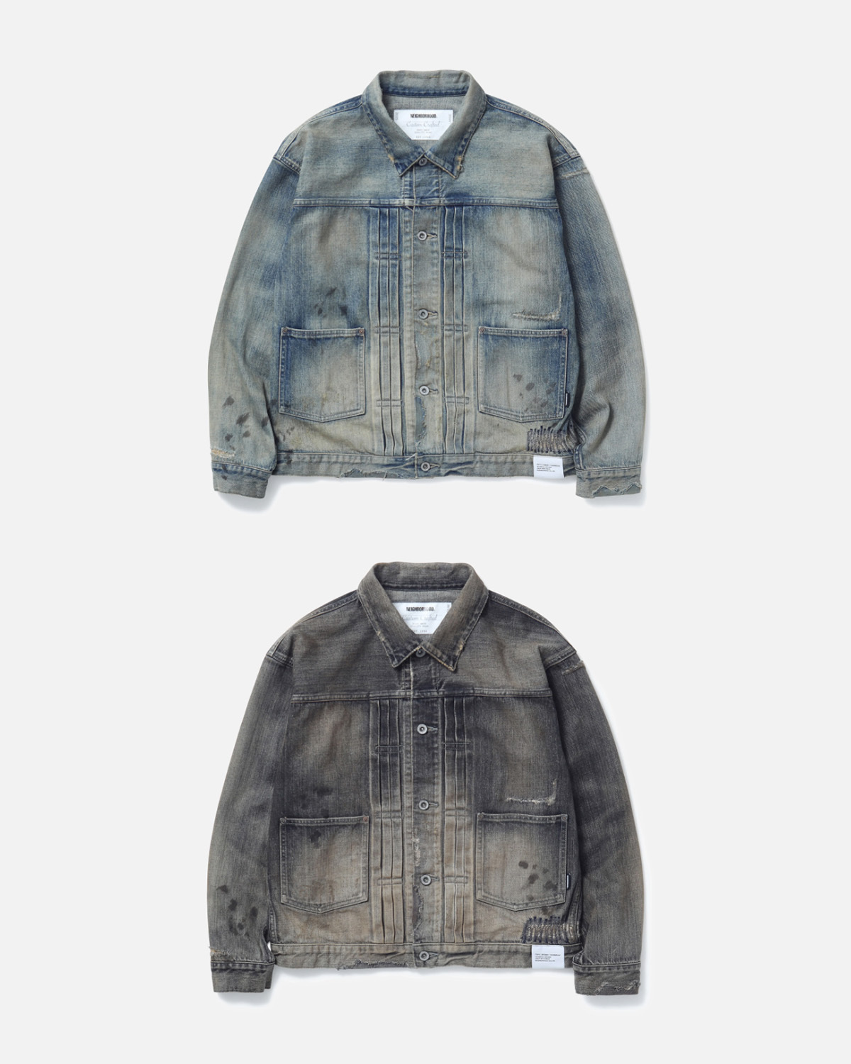 NEIGHBORHOOD SS25 SAVAGE DENIM TYPE-1 JACKET MOD