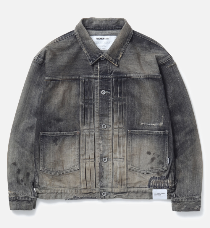 NEIGHBORHOOD SS25 SAVAGE DENIM TYPE-1 JACKET MOD