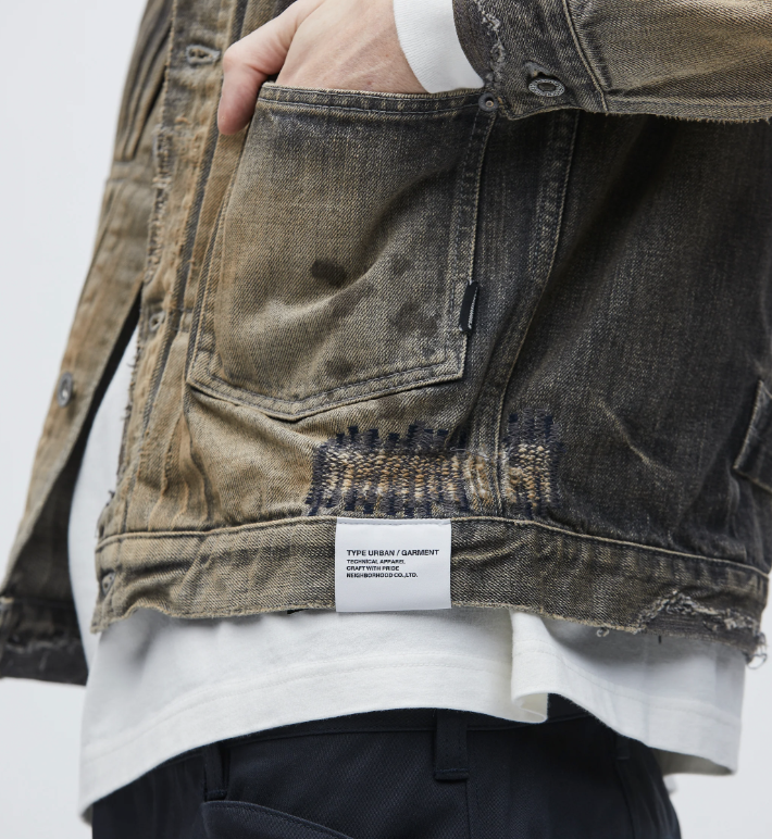 ネイバーフッド - Savage Denim Type-1 Jacket Mod | HBX