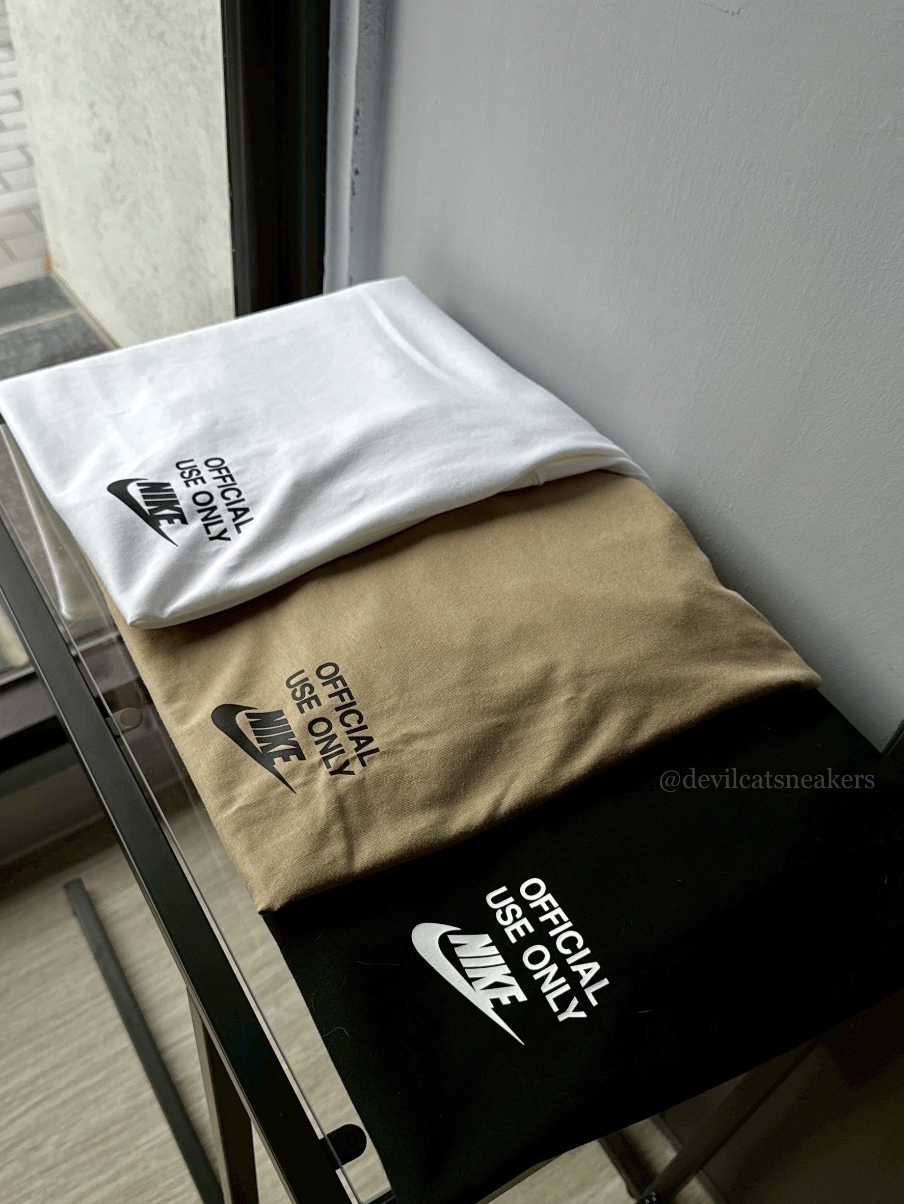 Nike Nsw Tee 短袖  LOGO 黑色 白色 卡其 男女可穿 HJ0775