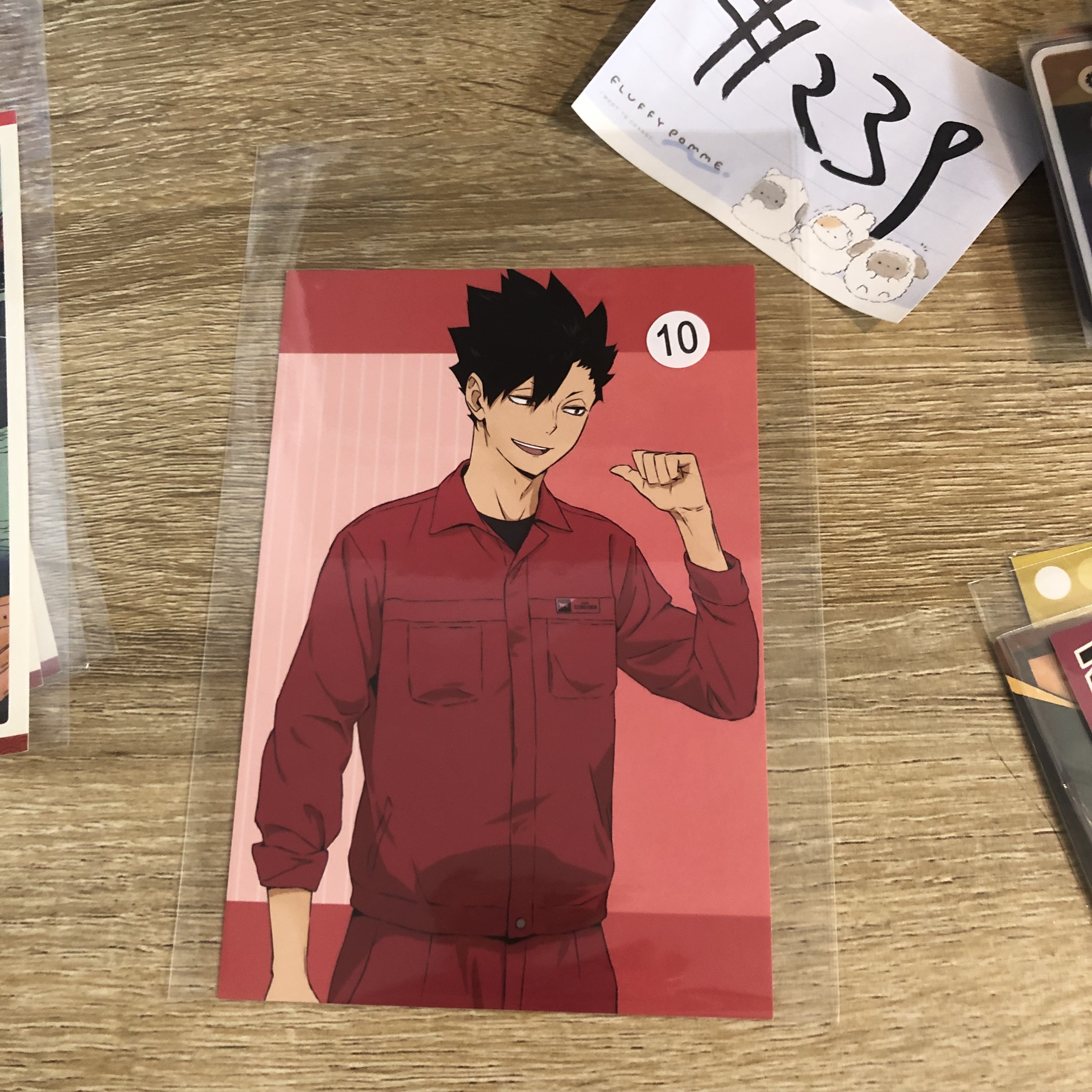 排球少年 黑尾 明信片#239