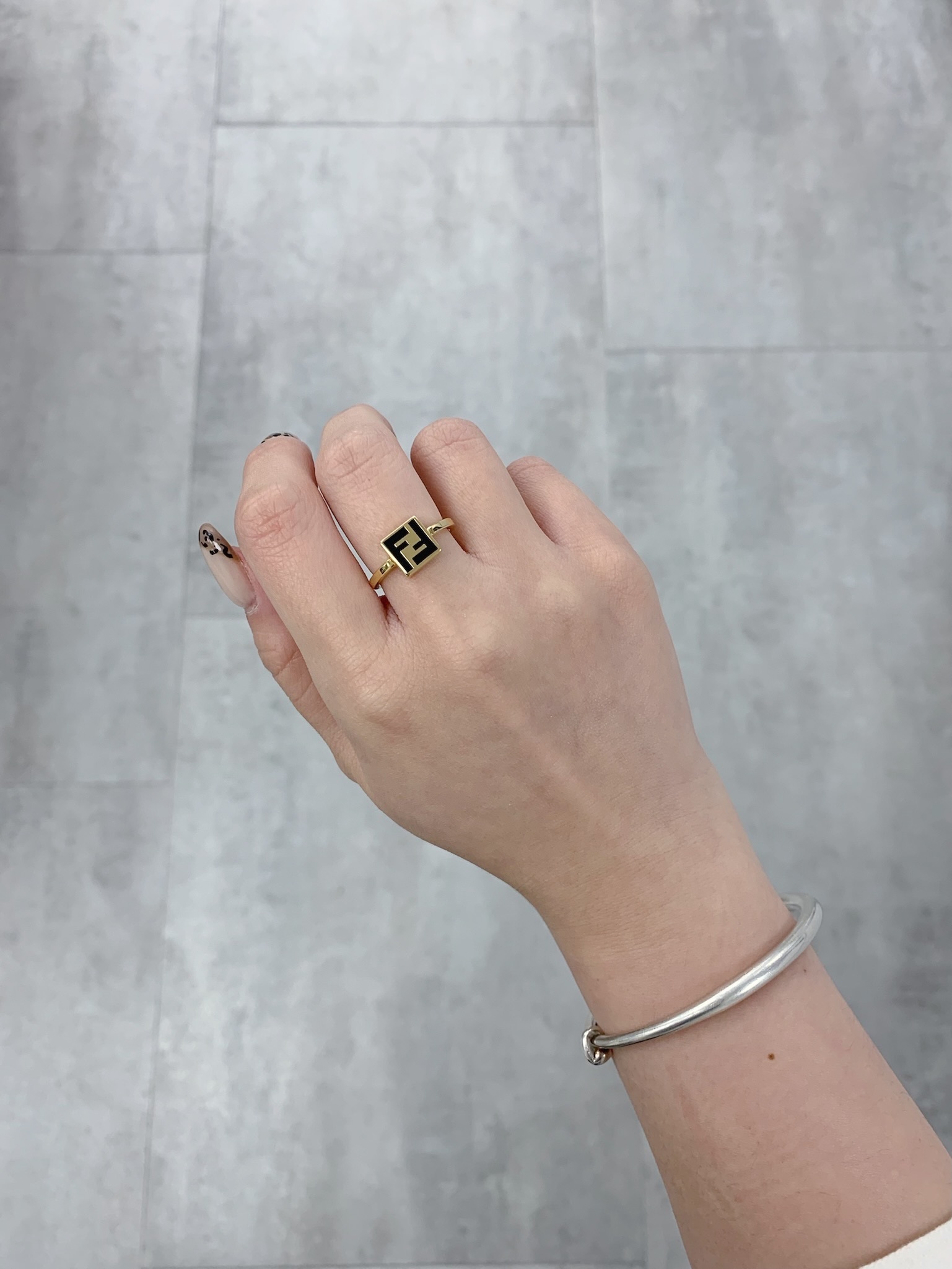 Sale Fendi Square Ring