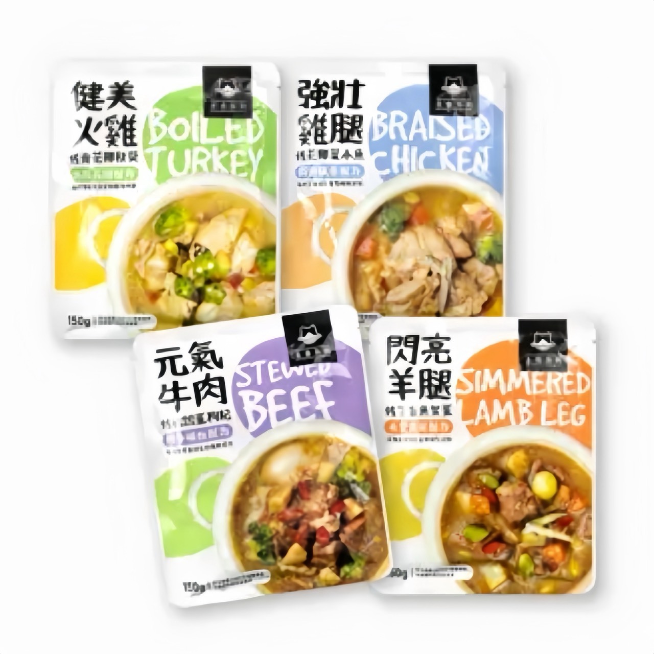 汪喵星球｜狗狗鮮肉主食餐包150g