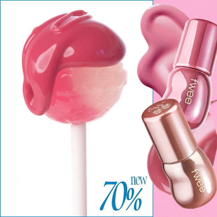 現 貨丨70% 最新色號 fwee 3D Voluming gloss 立體玻璃唇釉 #B07 B08 B09 B10 B11