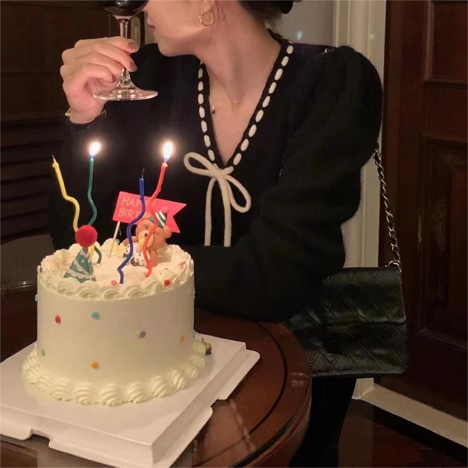 French Chic Bow Cropped Knit Cardigan