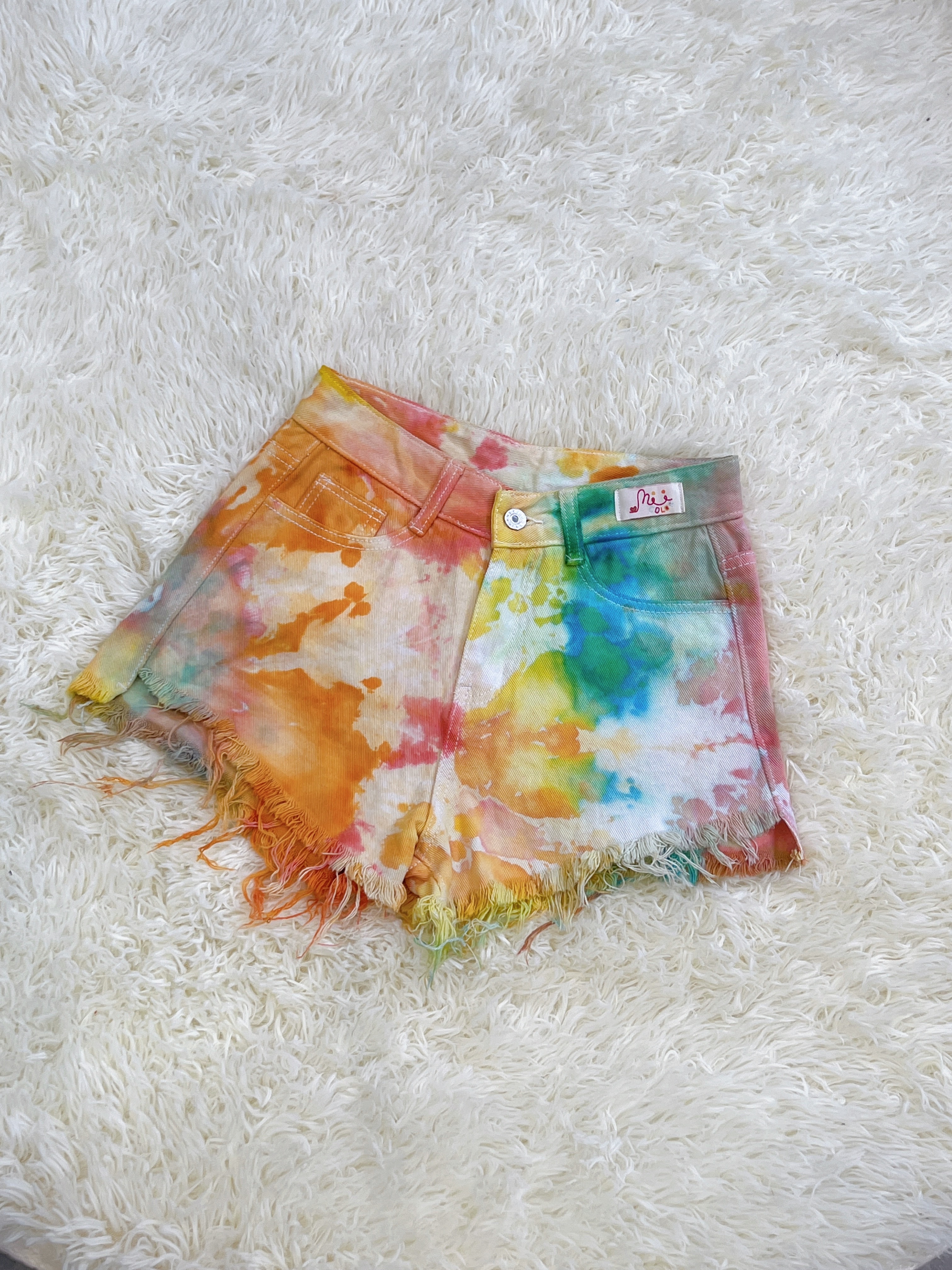 Mumu Color / 手染牛仔短褲〔26腰〕