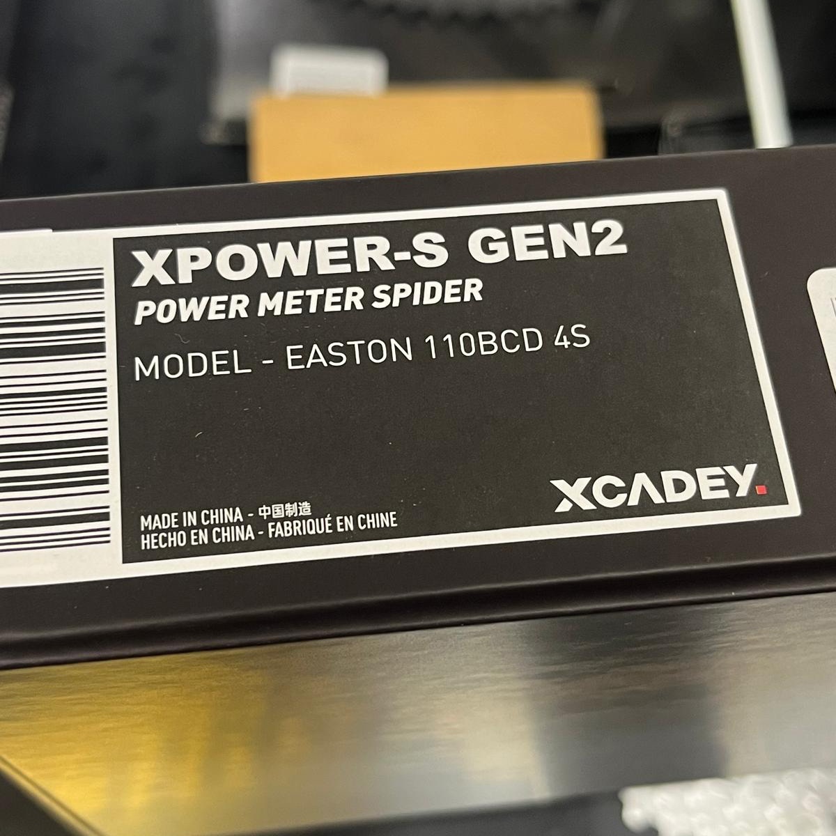 Xcadey XPower-S Gen2 功率計Easton BCD110x4