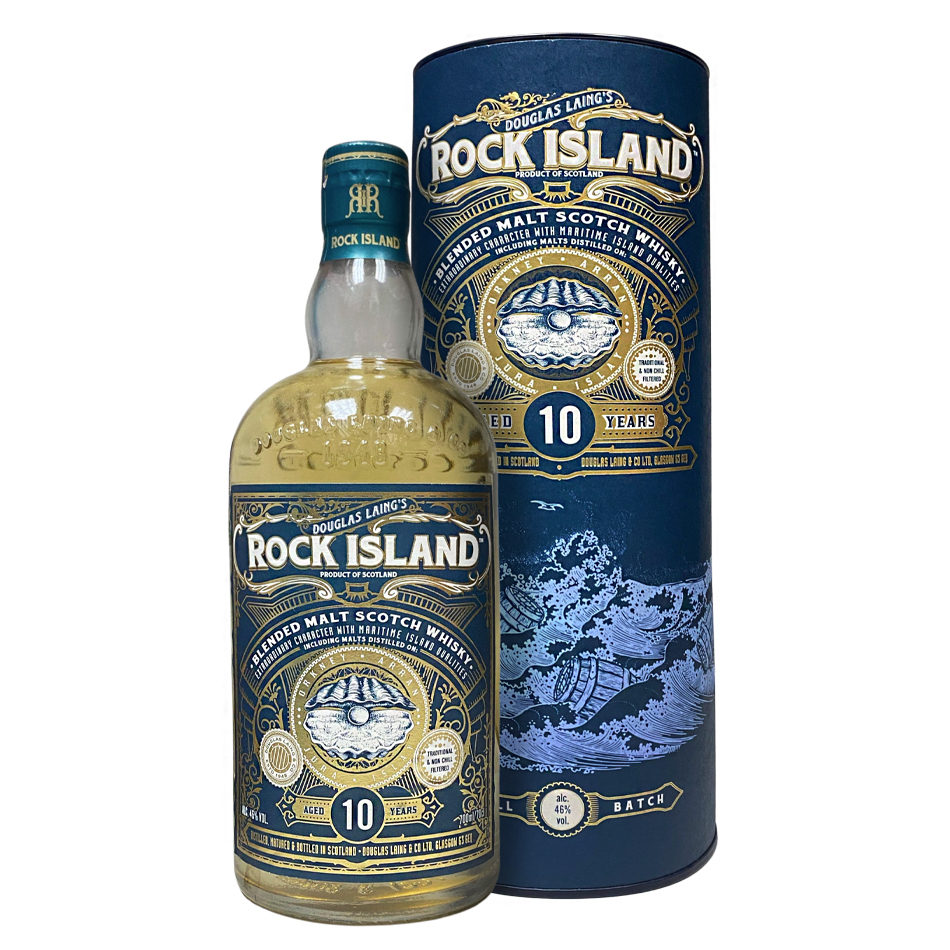 Douglas Laing Rock Island 10 Years Old Blended Malt Scotch Whisky 46%