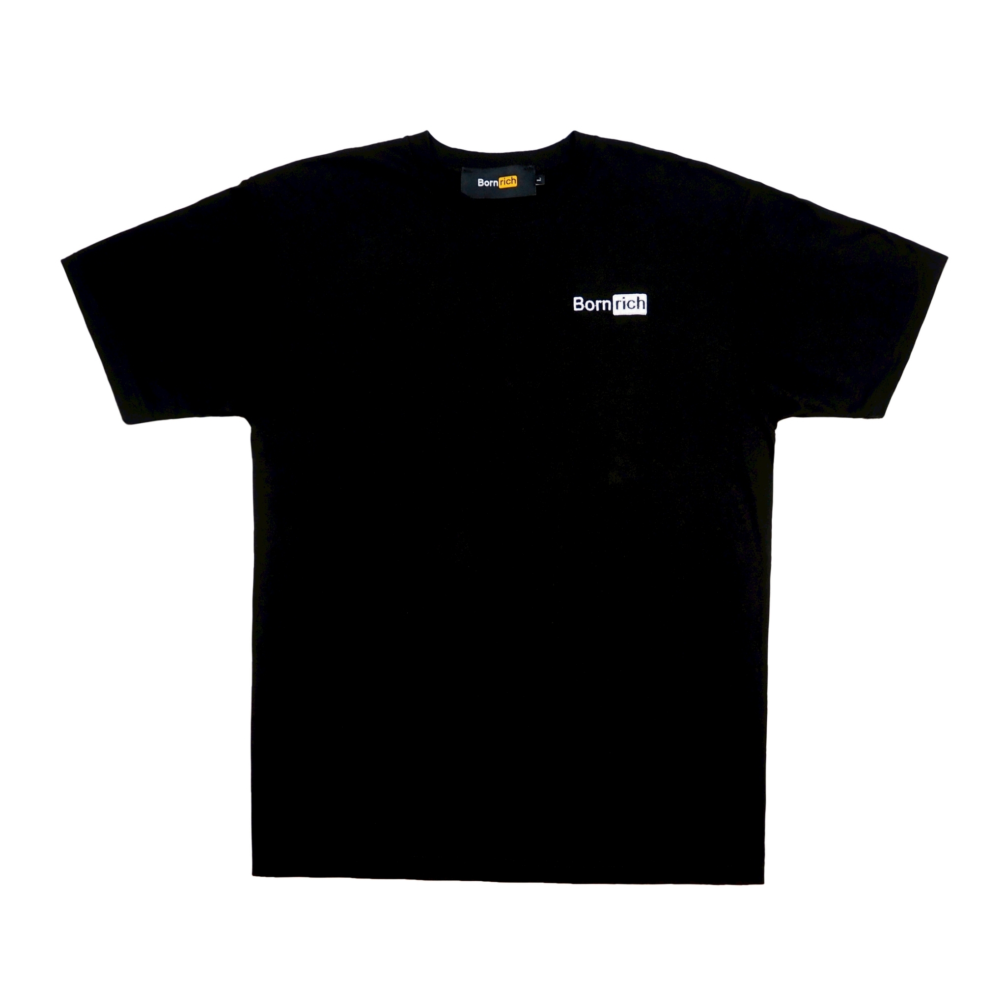 Bornrich｜Cross Joint Tee 十字手捲菸純棉短袖 (Black)