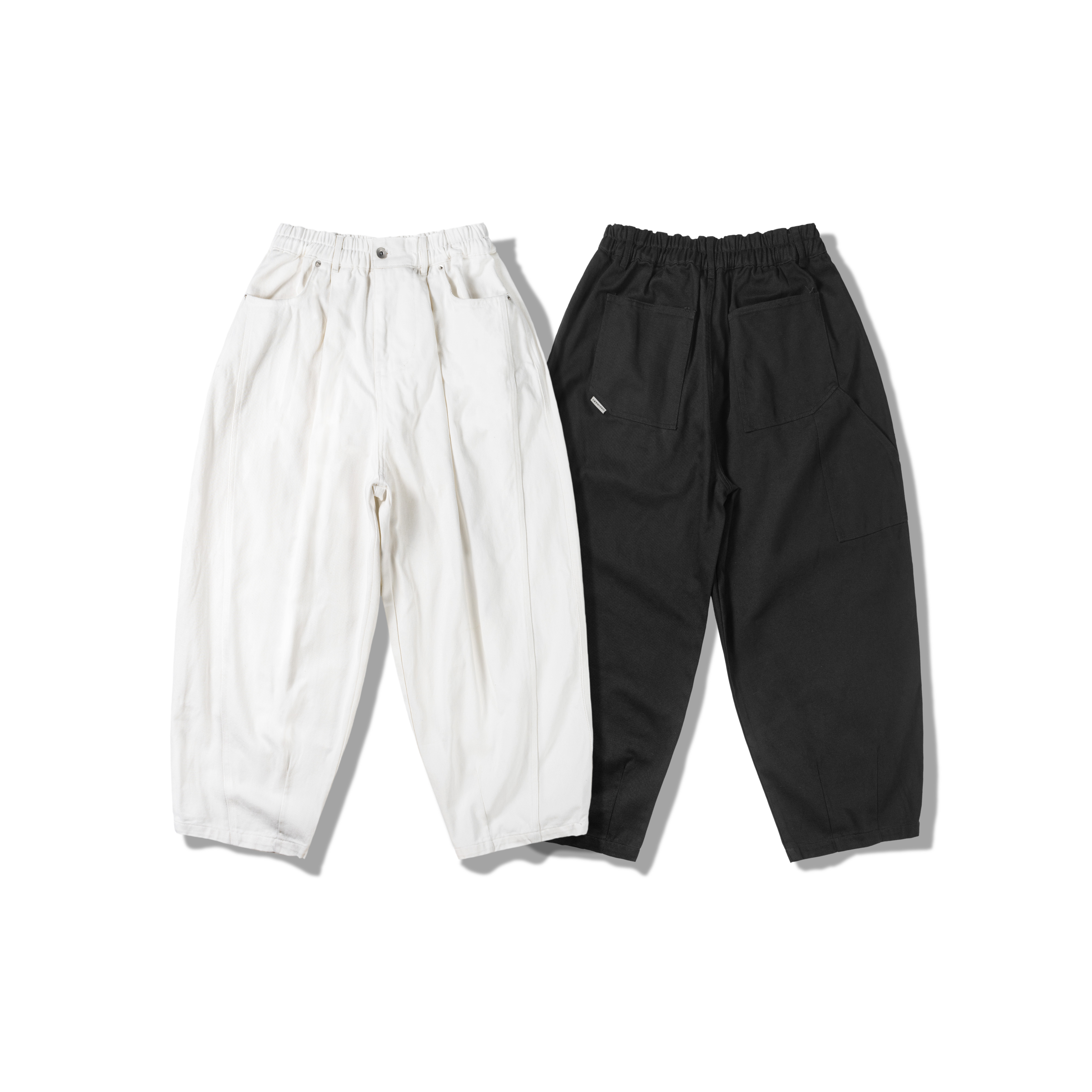 ORDINARY 粗斜紋立體畫家褲