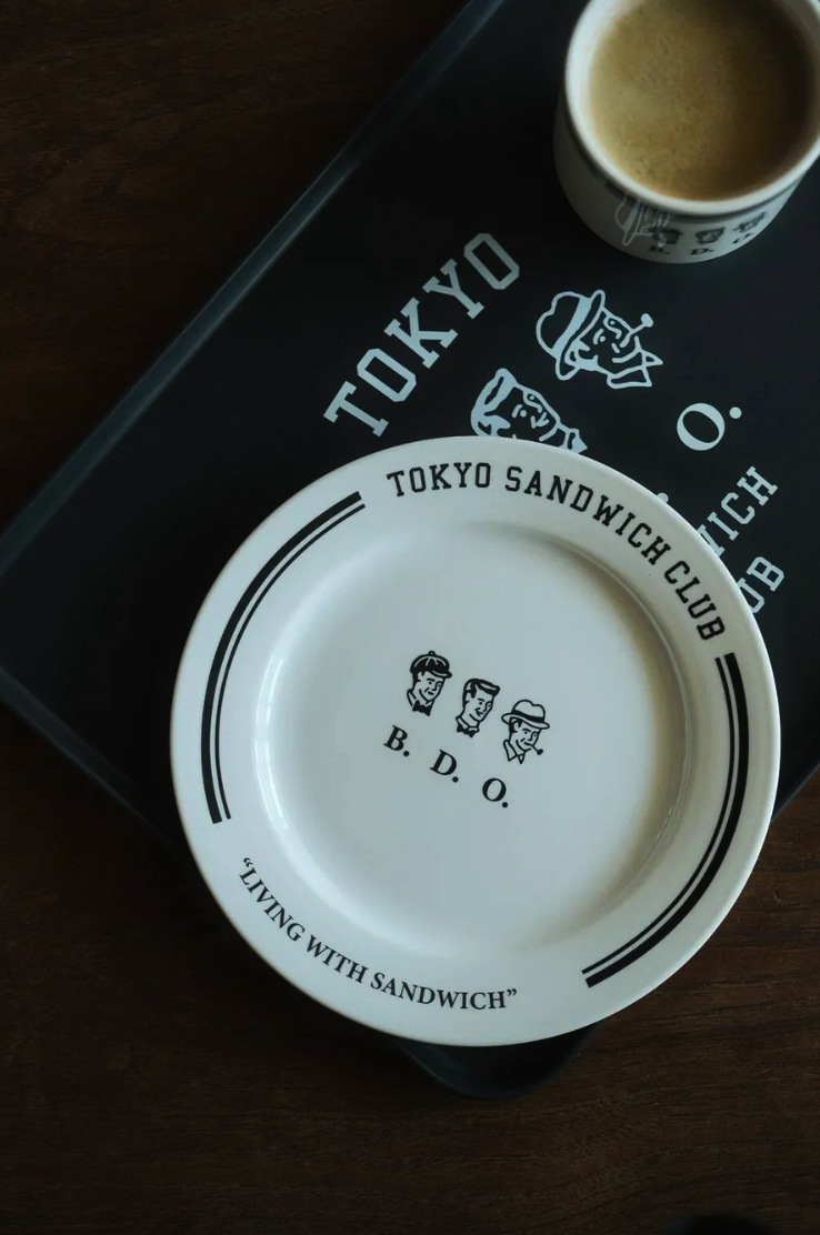 【現貨】FILTER017® Culture Supply™ X Kyoutou-Yougyou® TOKYO SANDWICH CLUB | B.D.O. SERIES Ceramic Plate / 陶瓷盤