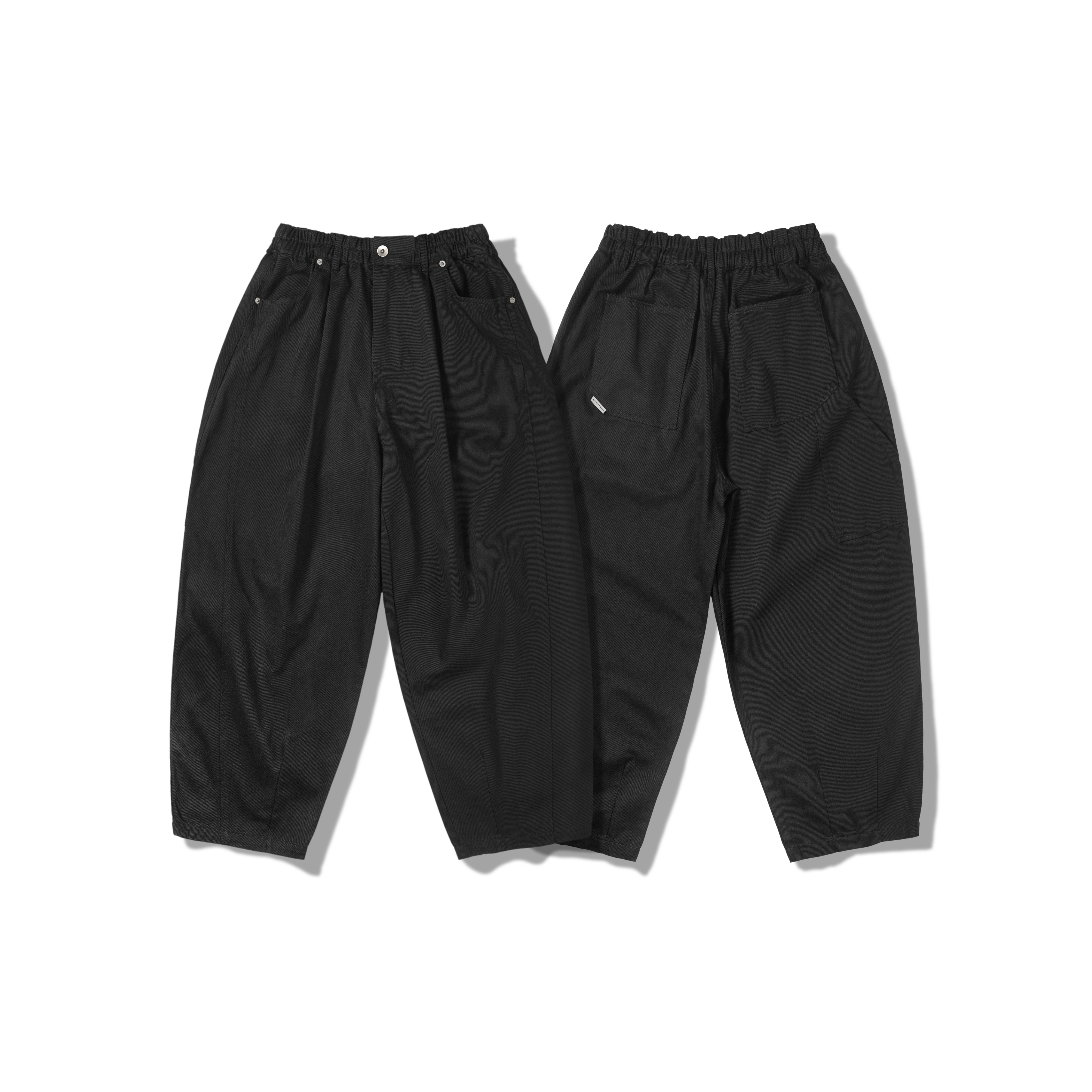 ORDINARY 粗斜紋立體畫家褲