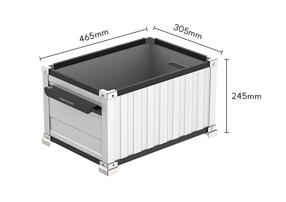 Comma Nine｜Cube Box｜多功能鋁箱