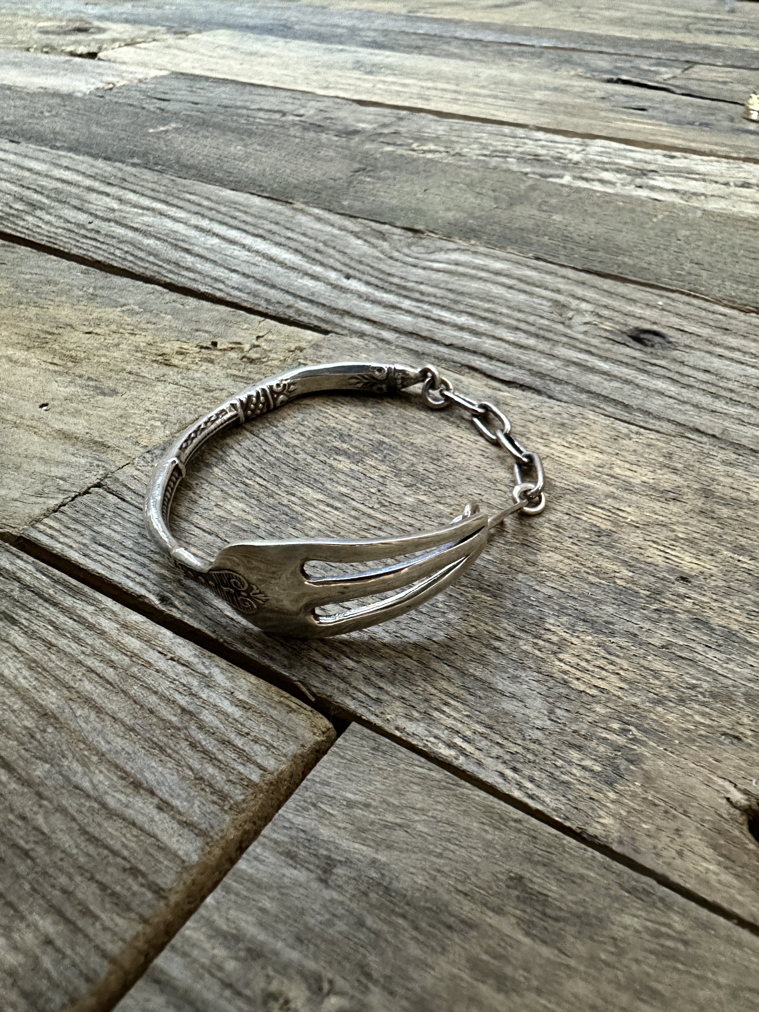 BN-039 Antique fork bracelet