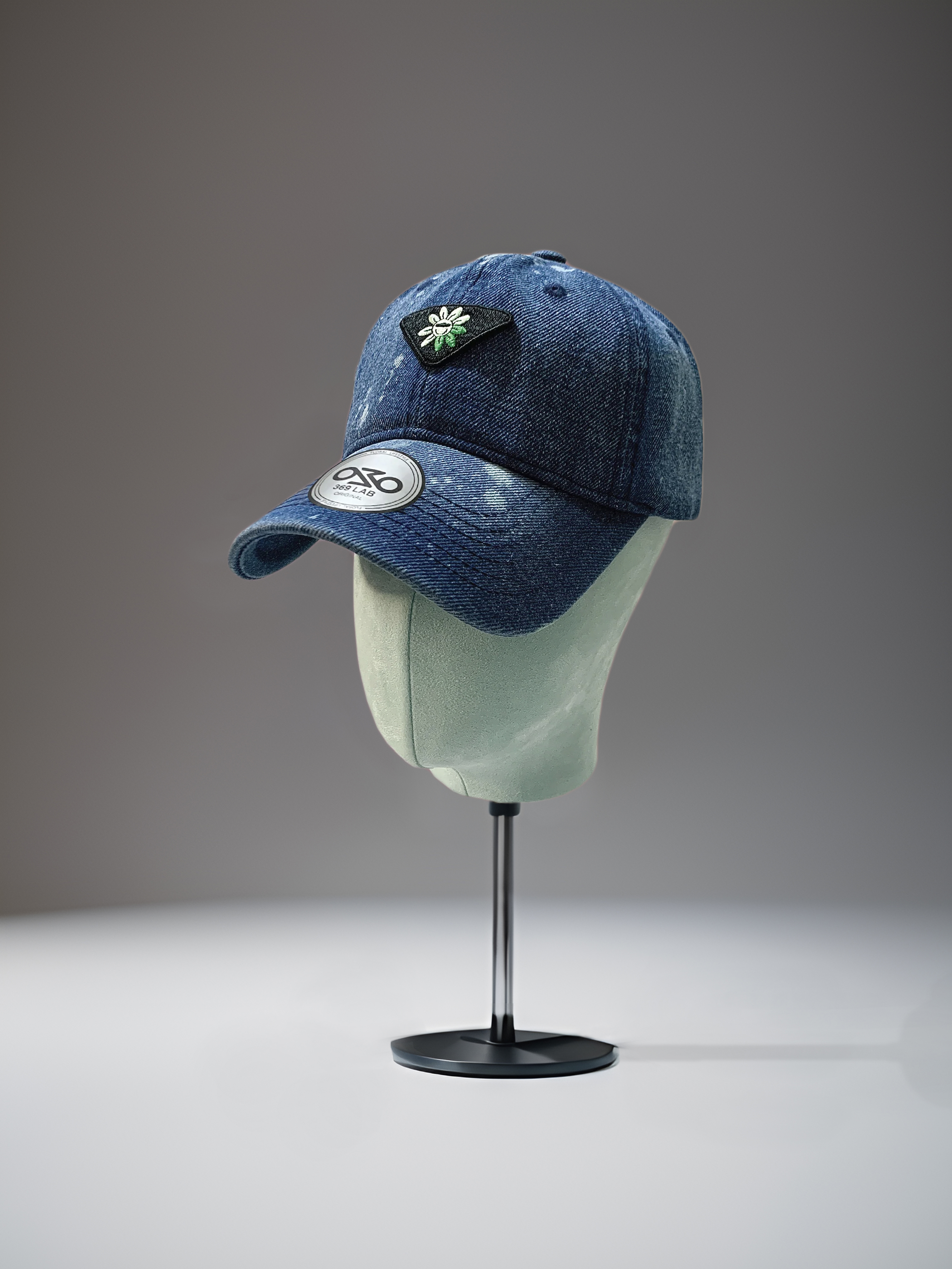 369Lab Splash Triangle Badge Cap - Blue