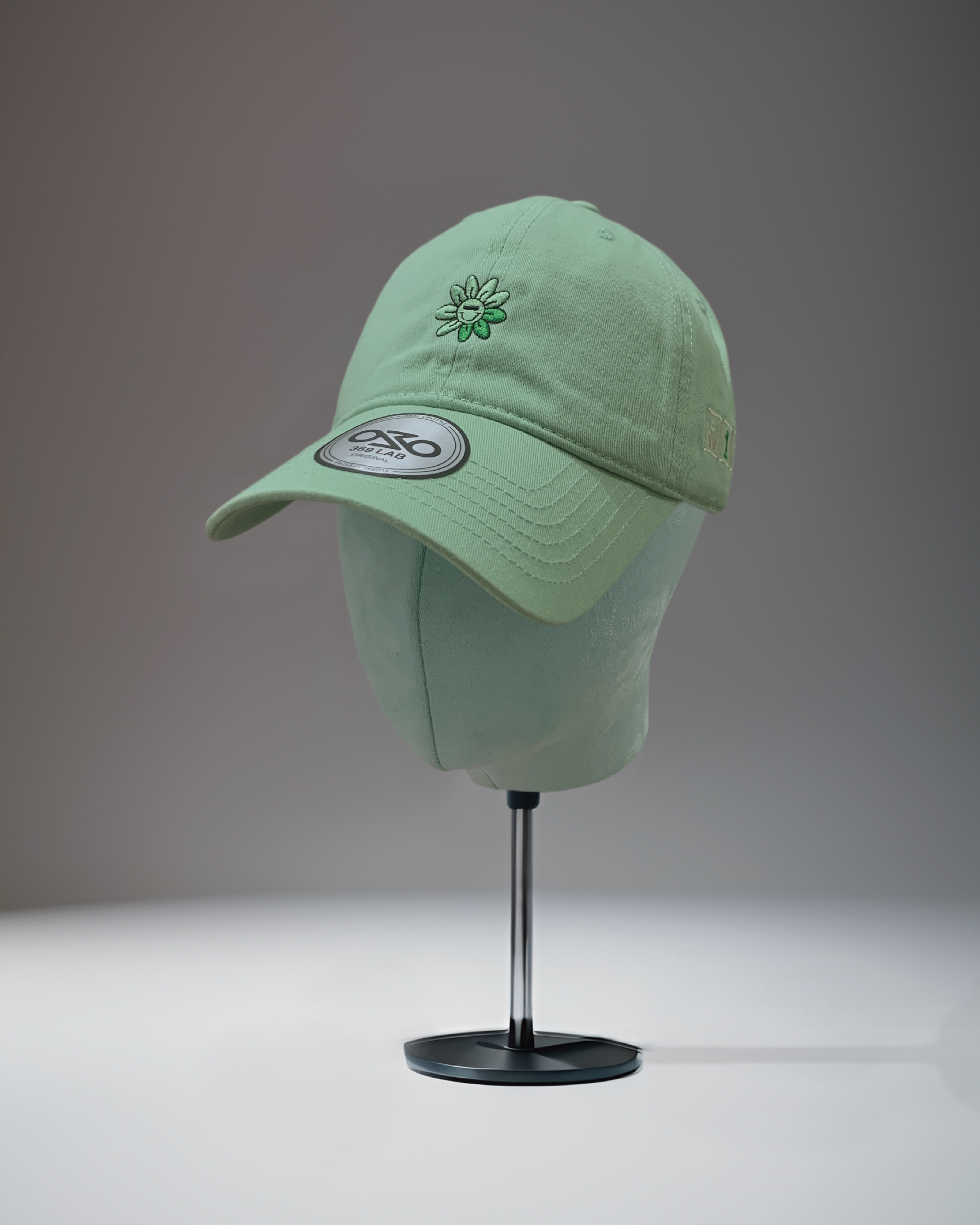 369Lab BABY FLOWER CAP - Mint