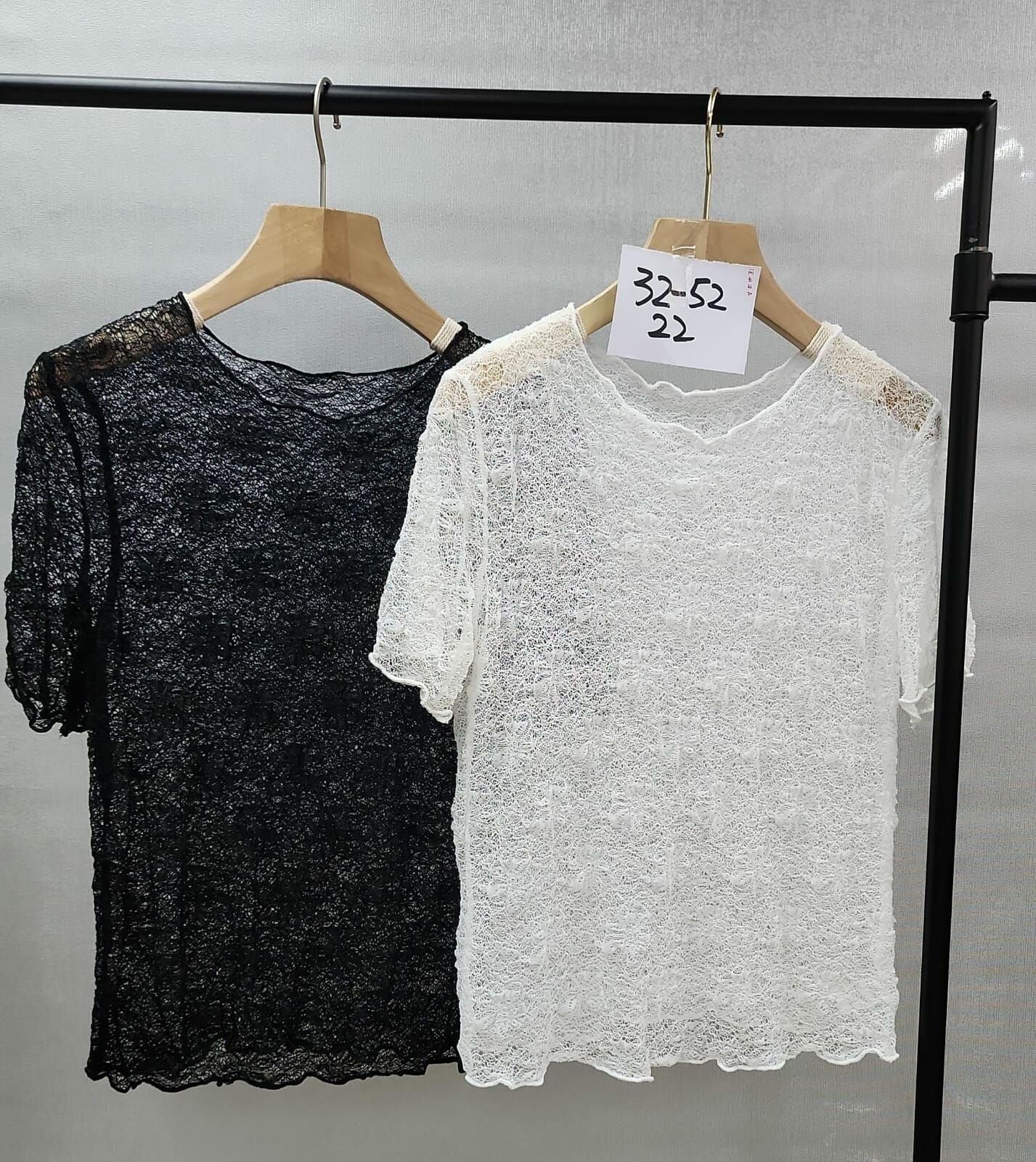 Cd3219  通花top  胸32-52  長22 $99/1 $150/2