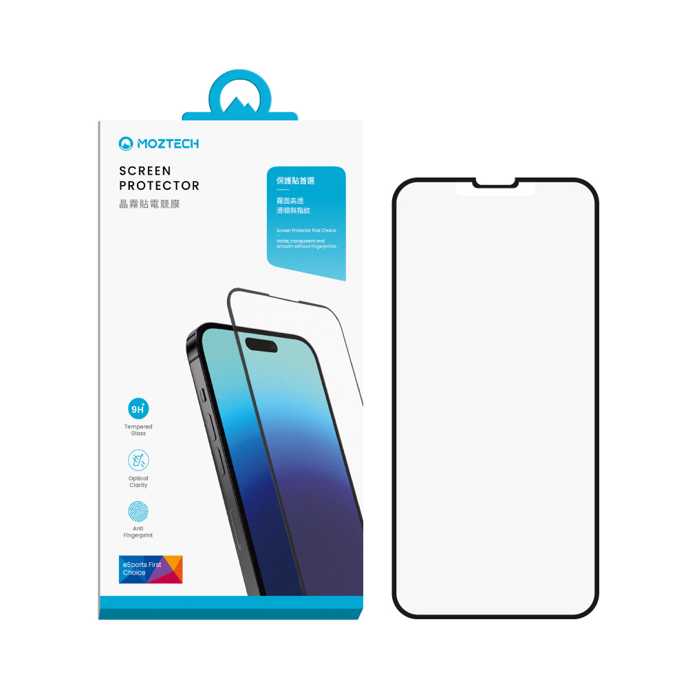 MOZTECH｜晶霧貼電競膜 獨家專利 霧面保護貼