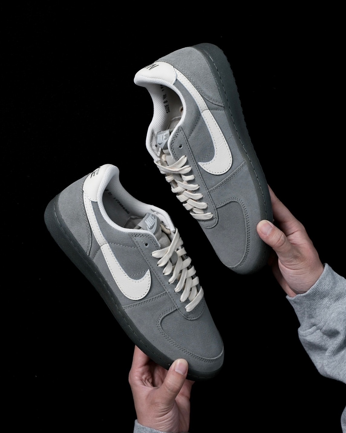 <超好看的灰>Nike Field General 復古 板鞋 麂皮 格雷灰