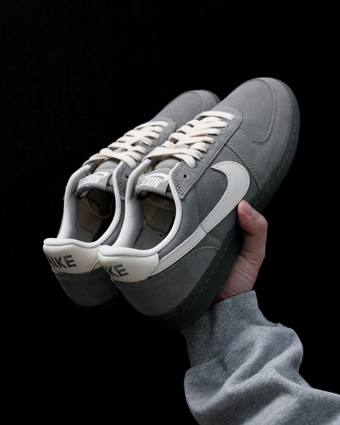 <超好看的灰>Nike Field General 復古 板鞋 麂皮 格雷灰