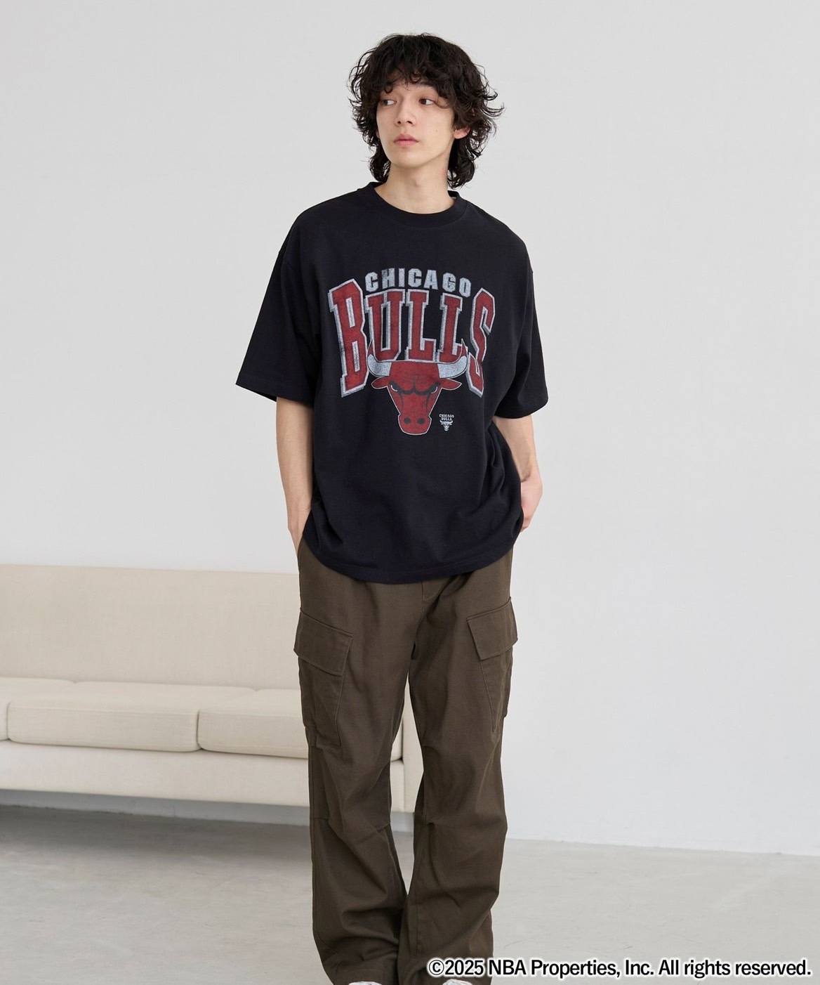 【現貨】NBA Bespoke Vintage Like Print 水洗 短袖