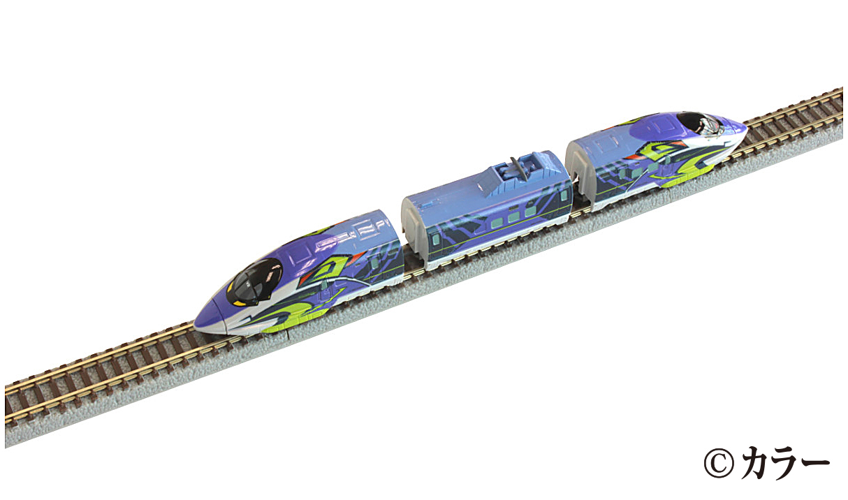 Rokuhan ST008-3 Z規 500 TYPE EVA 新幹線 車體套件.3輛