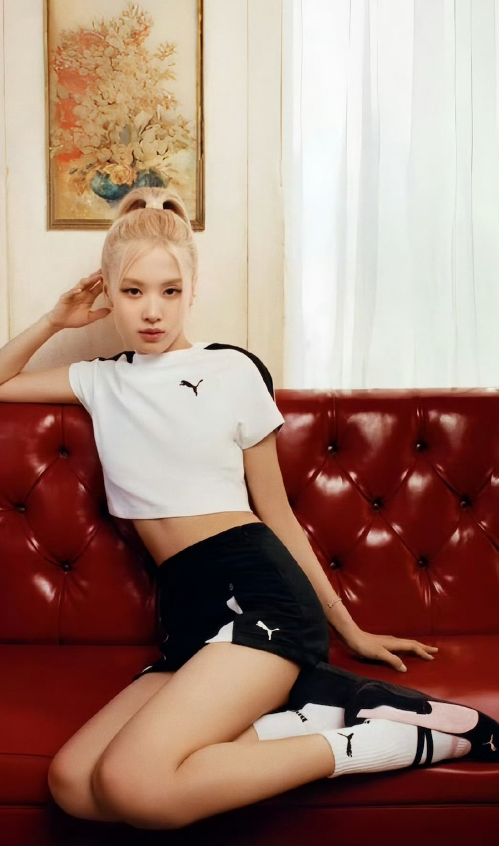 PUMA Speedcat Ballet 薄底芭蕾鞋（女款黑粉）