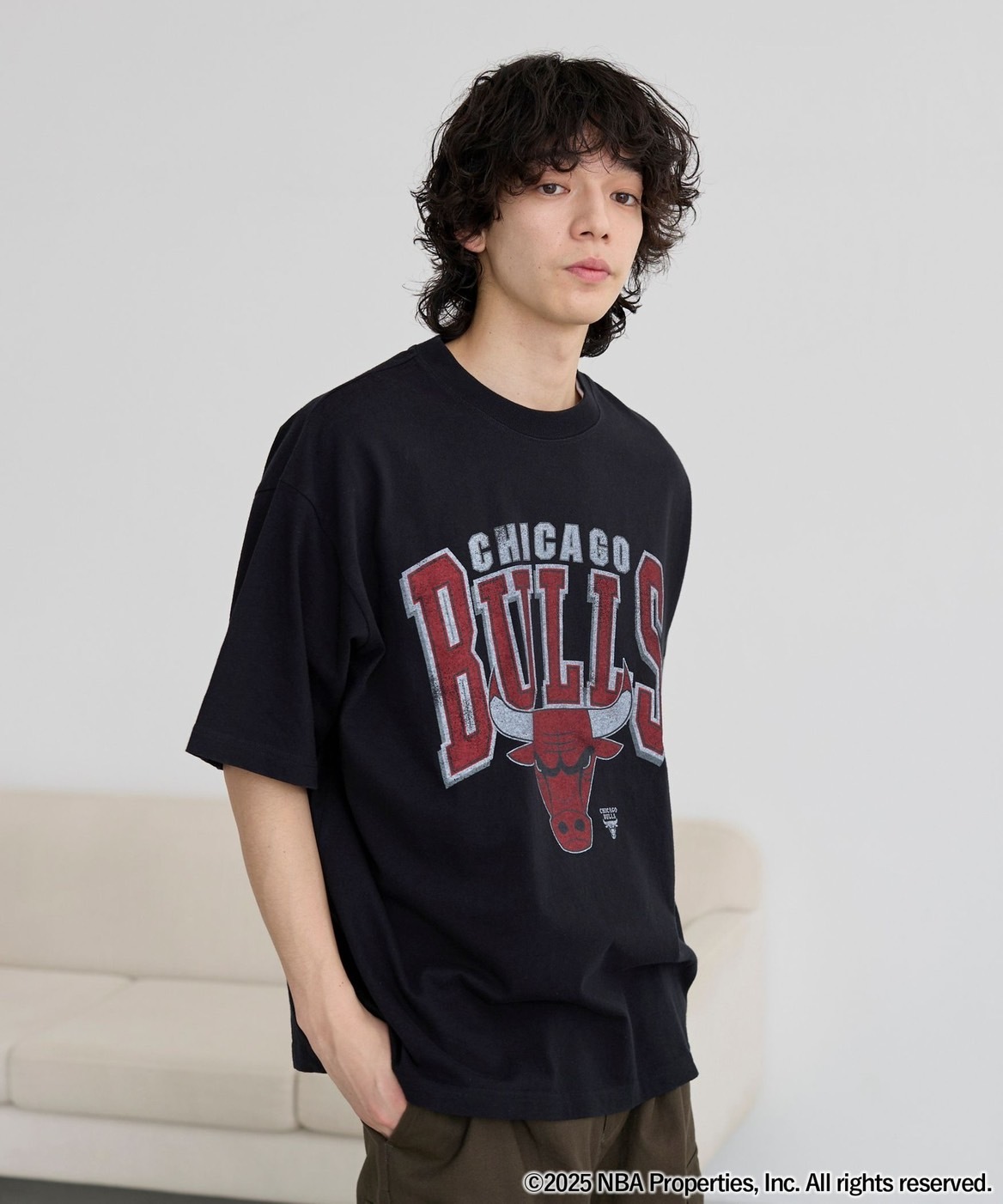 <球迷們必備😎>NBA Bespoke Vintage Like Print 水洗 短袖