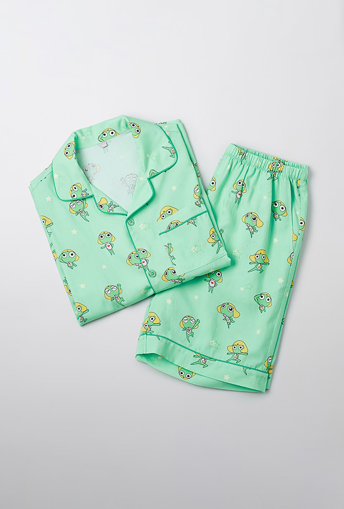 SPAO x KERORO 韓國限定 短袖睡衣