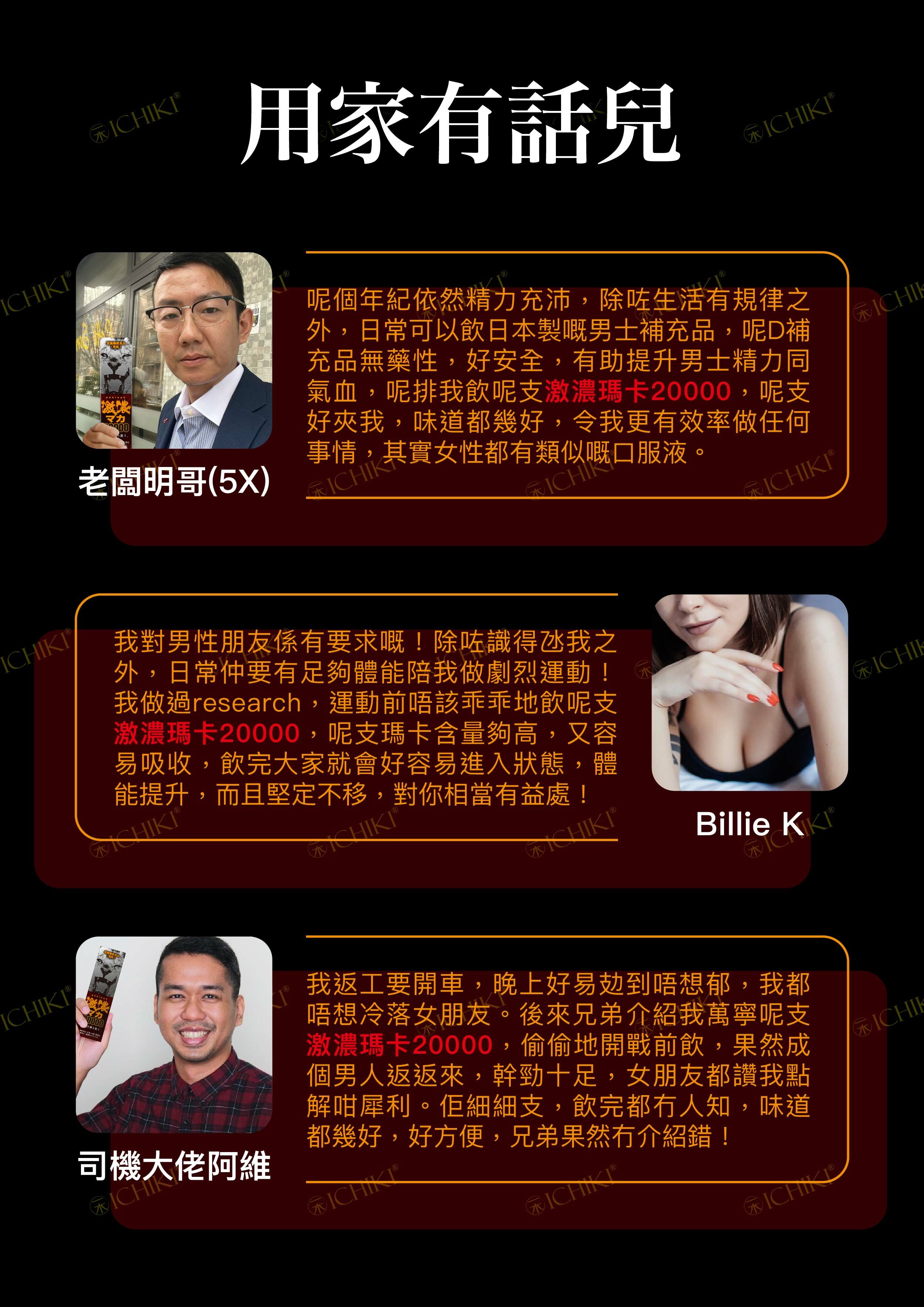 ICHIKI Maca drink 20000 50ml