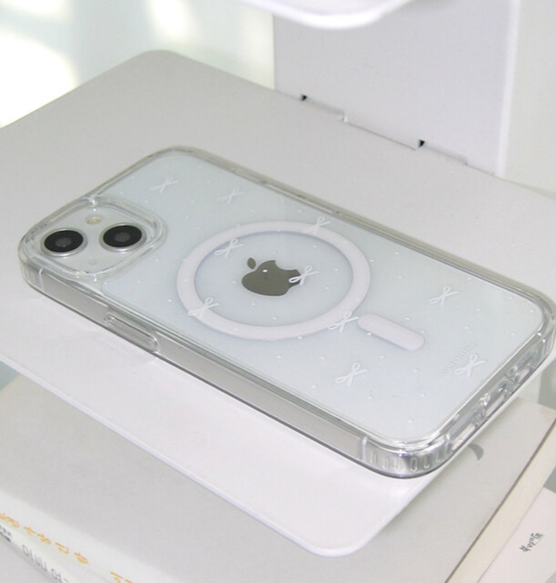 韓國夢幻蝴蝶結/點點手機殼